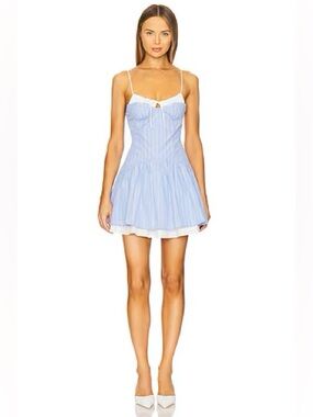 NIA Winslow Dress in Chambray